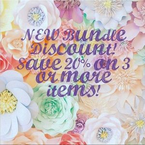 Bigger & Better Bundle Discount💗